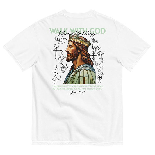 Christ Is King Tee - White